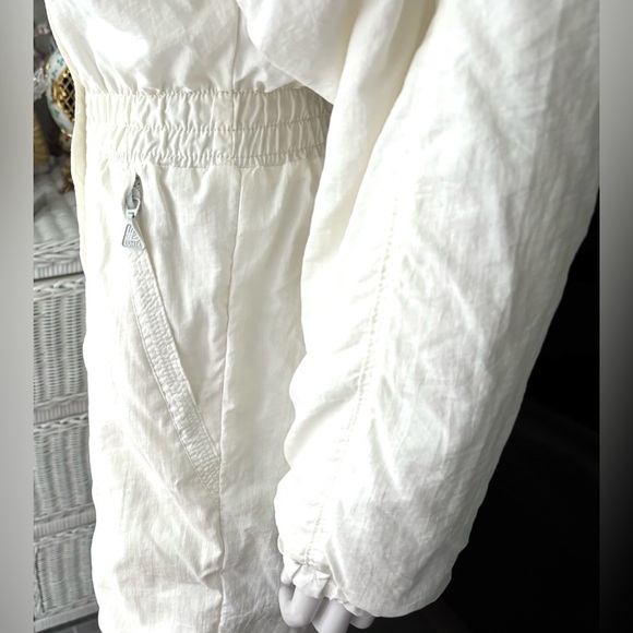 Vintage 1985 Luhta World Cup Alpine Downhill Ski Suit Vald’isere in white size 8 - Picture 8 of 14